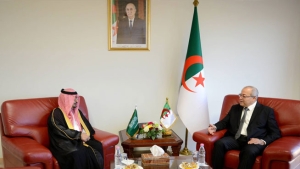 وزير الاتصال، السيد محمد بوسليماني-السفير السعودي بالجزائر السيد عبد الله بن ناصر البصيري