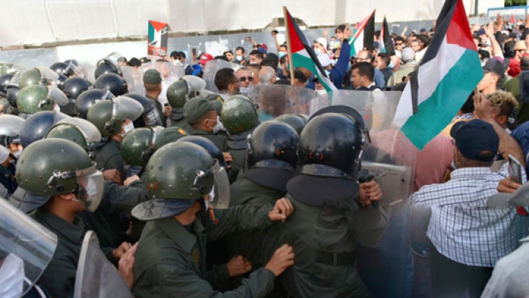 خيانة جديدة من البرلمان المغربي لفلسطين