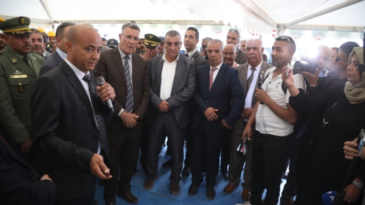 استلام خط السكة الحديدية النعامة-البيض نهاية السنة الجارية