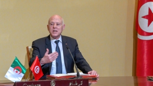 الرئيس التونسي، السيد قيس سعيد