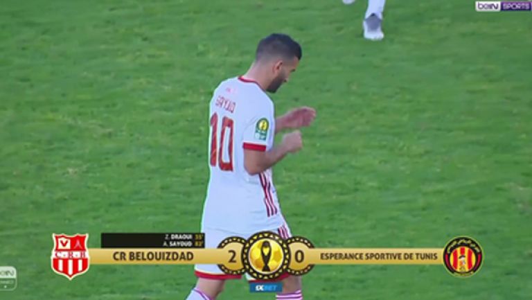 فوز ثمين لشباب بلوزداد على الترجي التونسي (2-0)