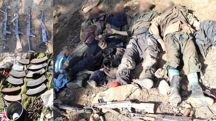 استرجاع قنبلتين يدويتين وذخيرة ومعدّات