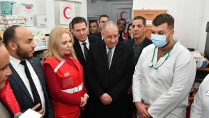السيدة ابتسام حملاوي، رئيسة الهلال الأحمر الجزائري