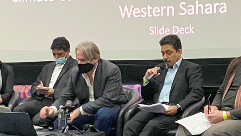 مقترح الحكومة الصحراوية في قمة الشعوب للمناخ بغلاسغو