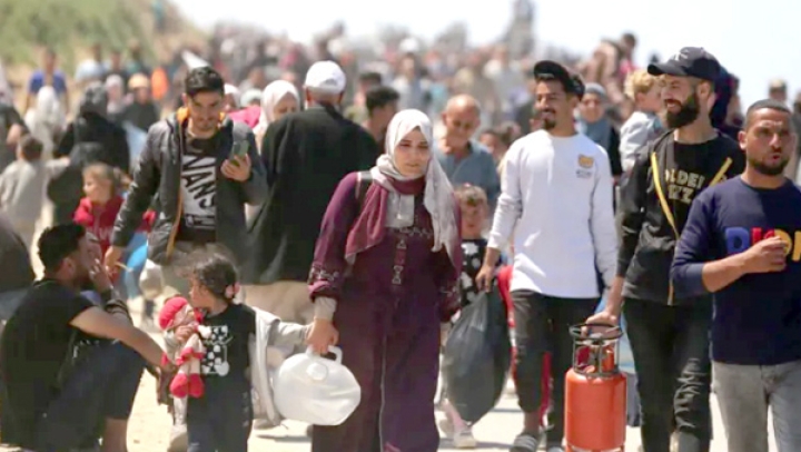 محافظات جنوب غزة غير قادرة على استيعاب 1.3 مليون مهجر قسريا