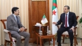وزير الدولة، وزير المحروقات، محمد عرقاب - نائب الرئيس التنفيذي لخدمات الغاز "سيمنس" للطاقة بمنطقتي أوروبا وإفريقيا، وحيد عباسي