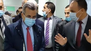 وزير الصحة والسكان وإصلاح المستشفيات، عبد الرحمن بن بوزيد