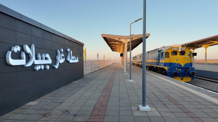 الخط المنجمي بشار- تندوف - غارا جبيلات جاهز للاستغلال