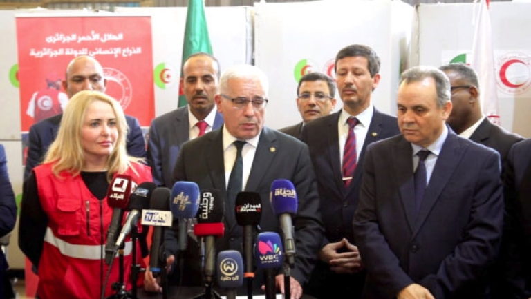 المجلس الشعبي الوطني يقدّم مساعدات إنسانية لغزة