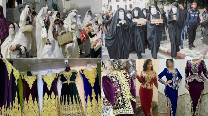 "الكراكو"، "الحايك"، "الملاية" و"قندورة القطيفة".. جمال وأناقة