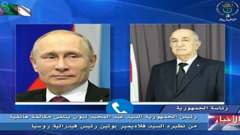 هذا ما دار بين الرئيسين تبون وبوتين