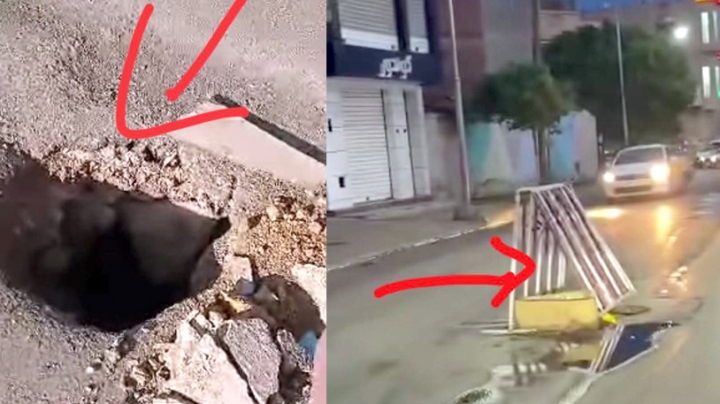 حفر "قاتلة" وبالوعات مفتوحة تتصيَّد مستعملي الطريق