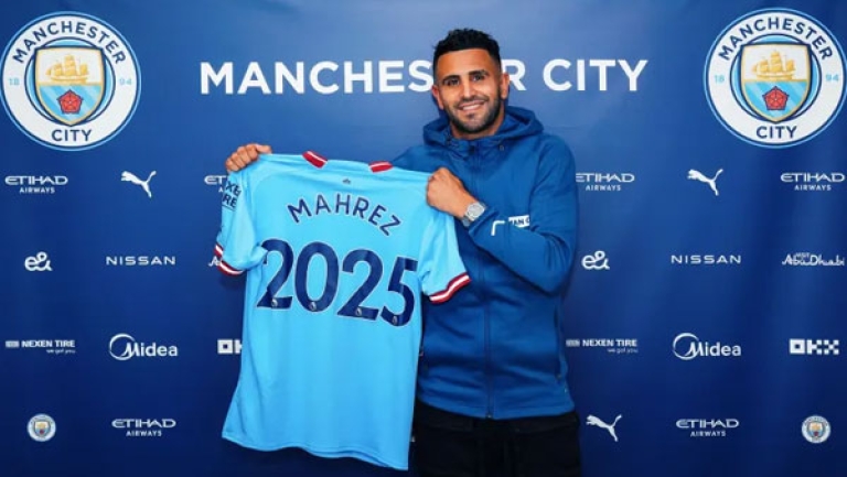 دور جديد لمحرز في "السيتي"