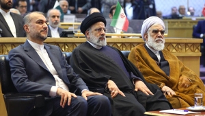 الرئيس الإيراني إبراهيم رئيسي ووزير الخارجية حسين أمير عبد اللهيان