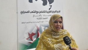 النانة لبات الرشيد، مستشارة الرئيس الصحراوي المكلّفة بالعالم العربي