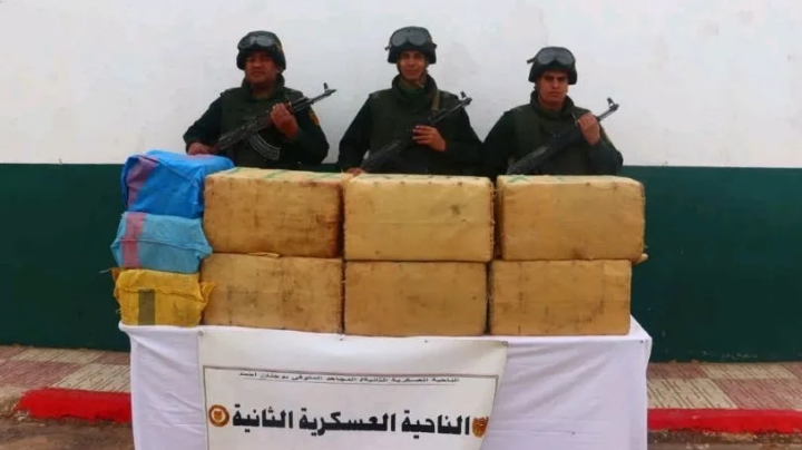 إحباط محاولة إدخال 11 قنطارا من الكيف عبر الحدود مع المغرب