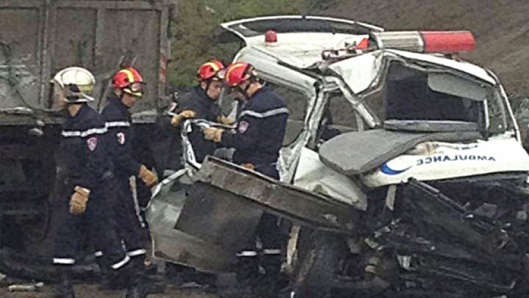 حادث مرور مميت ببومرداس خلف ٤ قتلى