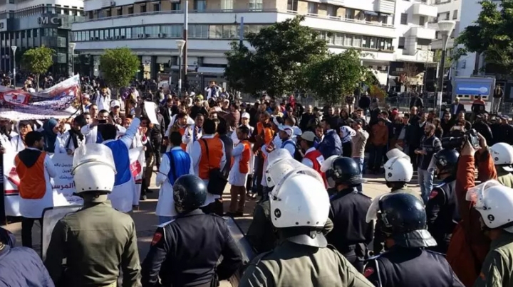 احتجاجات عمالية بالمغرب ضد سياسة الالتفاف حول المكتسبات