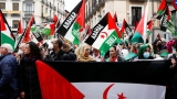 مسيرة حاشدة للمطالبة بتمكين الشعب الصحراوي من حقه في تقرير المصير