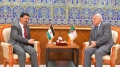 وزير الدولة، وزير الشؤون الخارجية والجالية الوطنية بالخارج والشؤون الإفريقية، أحمد عطاف - وزير الخارجية والشؤون الإفريقية للجمهورية العربية الصحراوية الديمقراطية، محمد يسلم بيسط