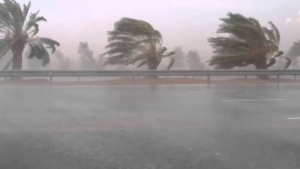 هبوب رياح قوية على ولايات غرب وجنوب الوطن