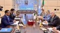 وزير الدولة، وزير الشؤون الخارجية والجالية الوطنية بالخارج والشؤون الإفريقية للجمهورية، السيد أحمد عطاف - وزير الشؤون الخارجية والتعاون الدولي لجمهورية الصومال الفدرالية، السيد عبد السلام عبدي علي 