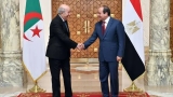 رئيس الجمهورية، السيد عبد المجيد تبون - رئيس جمهورية مصر العربية، السيد عبد الفتاح السيسي