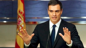 رئيس الحكومة الاسبانية، بيدرو سانشيز