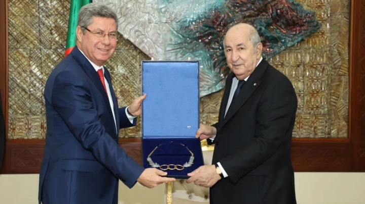 تكريم الرئيس تبون بوسام الاستحقاق الأعلى للحركة الرياضية المتوسطية