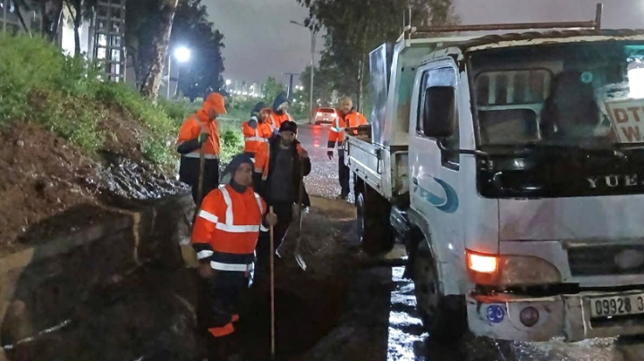 تجند واسع لاحتواء الوضع