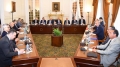 وزير الدولة، وزير الشؤون الخارجية والجالية الوطنية بالخارج والشؤون الإفريقية أحمد عطاف - وزير الشؤون الخارجية والهجرة والتونسيين بالخارج محمد علي النفطي- وزير الخارجية والهجرة وشؤون المصريين بالخارج لجمهورية مصر العربية، بدر عبد العاطي
