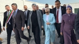 الوزير والي ولاية الجزائر محمد عبد النور رابحي - وزيرة التضامن الوطني والأسرة وقضايا المرأة صورية مولوجي