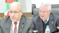 رئيس مجلس الأمة، السيد عزوز ناصري - رئيس المجلس الشعبي الوطني السيد ابراهيم بوغالي