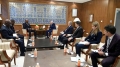 وزير الدولة، وزير الشؤون الخارجية والجالية الوطنية بالخارج والشؤون الإفريقية، أحمد عطاف - وزير الشؤون الخارجية والفرانكفونية والكونغوليين بالخارج كونستو سارج بوند