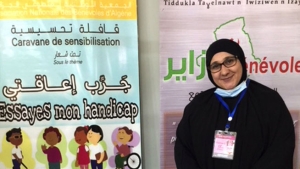 كاتيا قندولي، المكلفة بلجنة المرأة والطفولة لدى الجمعية الوطنية لمتطوعي الجزائر