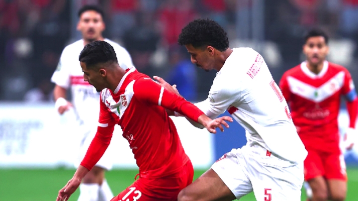 شباب بلوزداد يدخل أجواء لقاء الزمالك المصري