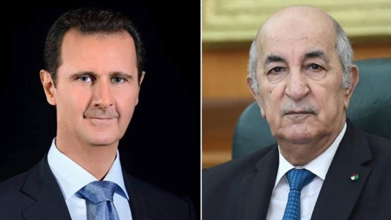 إشادة بوقوف الجزائر مع سوريا في محنة الزلزال