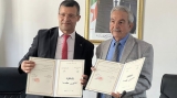 المدير العام للوكالة، عمر ركاش - رئيس المجلس الأعلى للغة العربية، صالح بلعيد