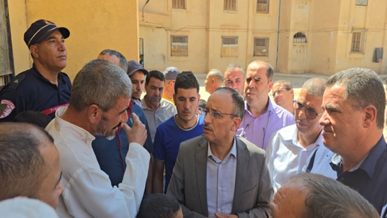 إعادة تهيئة السكنات المتضررة من الهزّة الأرضية بالمدية