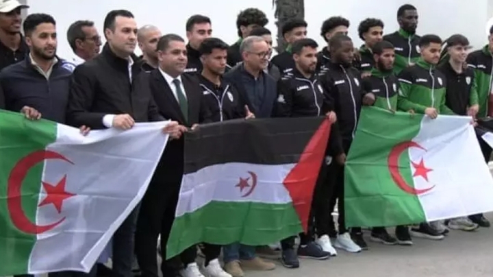 الجزائر تنتصر رياضيا للصحراء الغربية باحتفالية تاريخية