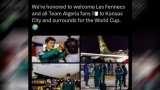 عمدة كنساس سيتي يرحب بالمنتخب الجزائري وأنصاره