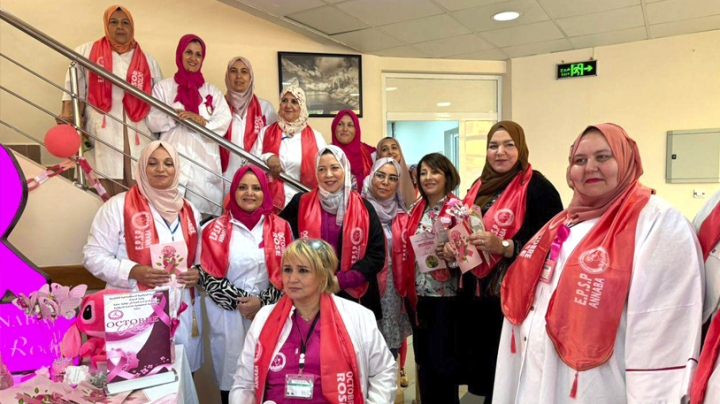 التوعية بأهمية الكشف المبكر عن سرطان الثدي