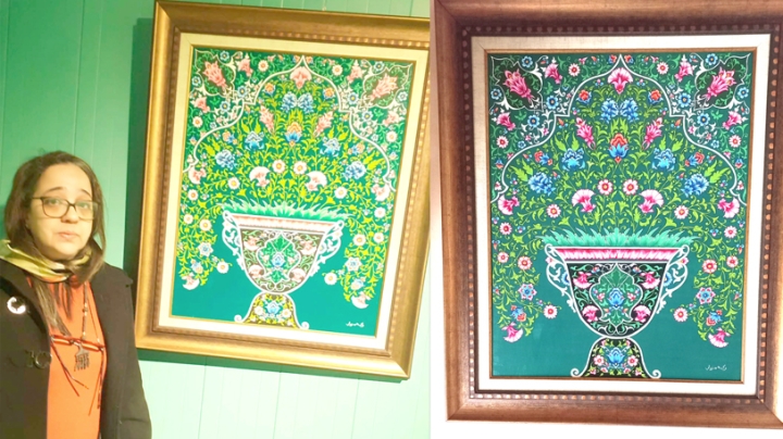 تزهير ونقوش معبّقة بأصالة الحيّ العتيق