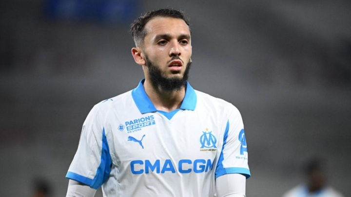 أنصار مرسيليا يهاجمون أمين غويري مرة أخرى