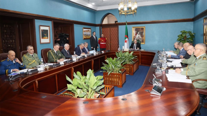 الرئيس تبون يترأس اجتماعا للمجلس الأعلى للأمن