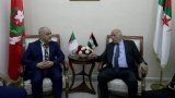 وزير الشباب والرياضة الفلسطيني، ورئيس جمعية الكشافة الفلسطينية، السيد جبريل الرجوب