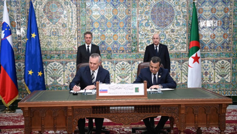 3 اتفاقيات تعزّز التعاون بين الجزائر وسلوفينيا