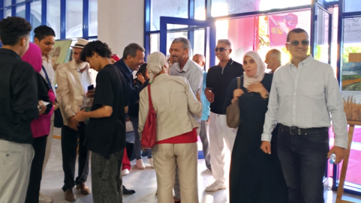 فضاء حُر تتقاطع فيه اللغات البصرية