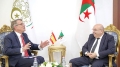 وزير الصناعة الصيدلانية، وسيم قويدري - سفير إسبانيا بالجزائر، راميرو فرنانديز باتشيير