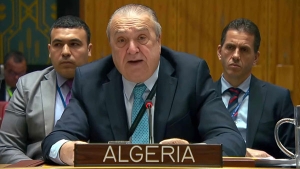  مندوب الجزائر الدائم لدى الأمم المتحدة عمار بن جامع